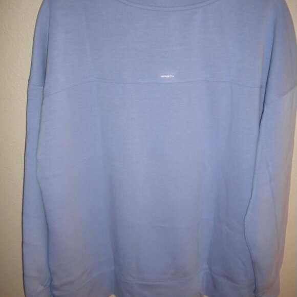 Mondetta Women's Size XL Jacaranda Scuba Crewneck Sweatshirt NWT - Picture 6 of 6